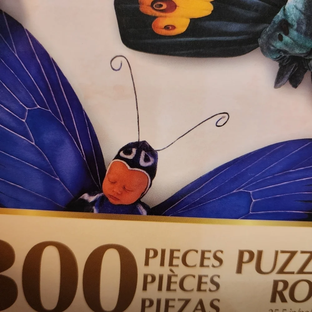 Anne Geddes butterfly puzzle 300 piece NWT - Picture 5 of 6